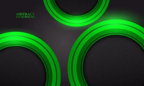 Abstract green technology background. Stock Illustration