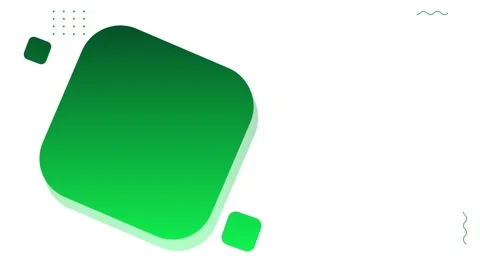 Abstract Green Template animation 4K backdrop. Modern green Stock Footage 213575995