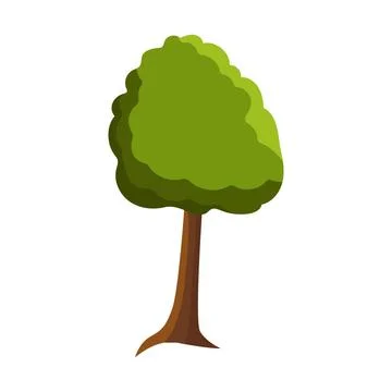 Abstract green tree on white background - Vector Abstract green tree on wh... Stock Photos