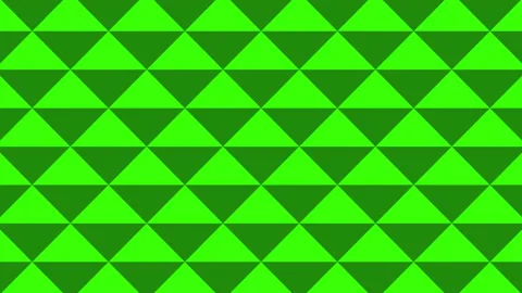 Abstract green triangle pattern Stock Footage 232937399