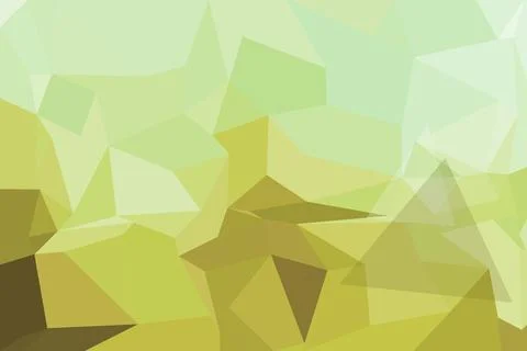 Abstract green triangles pattern with geometric shapes Stock Photos