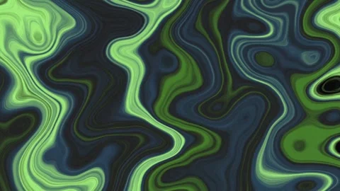 Abstract Green Turbulence Motion Background. Seamless Swirling Liquid Marbl.. Stock Footage 318410669