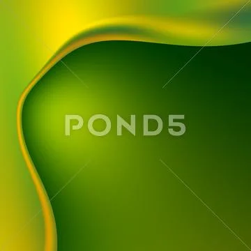 Abstract Green Unusual Background Stock Illustration
