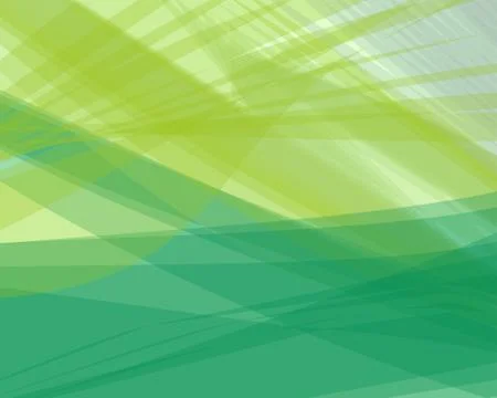 Abstract green vector background banner, transparent wave lines shapes Illustrazione stock