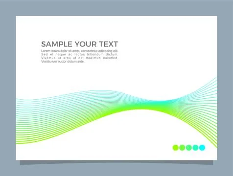 Abstract green vector background Stock Illustration