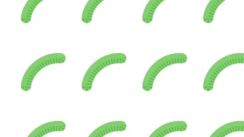 Abstract green vegetables pattern motion rotation Stock Footage 101679264