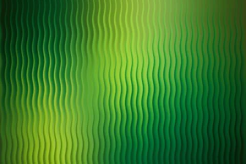 Abstract Green Vertical Ripple Lines Background Texture Stock Illustration