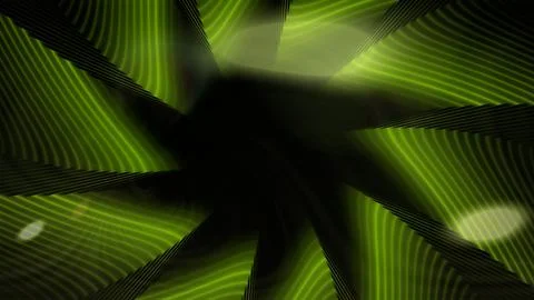Abstract green vortex Stock Illustration