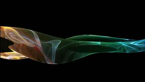 Abstract green water waves background Видео 242826396