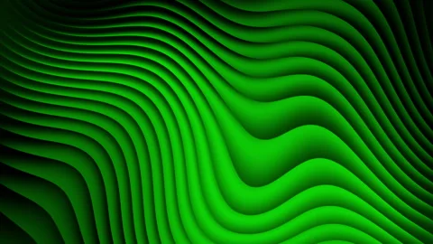 Abstract green wave background. Video stock 303810365