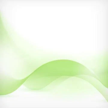 Abstract green wave background Ilustración de archivo
