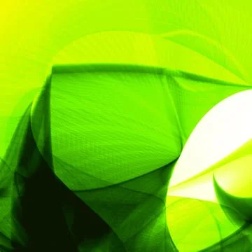 Abstract green, wave background Illustrazione stock