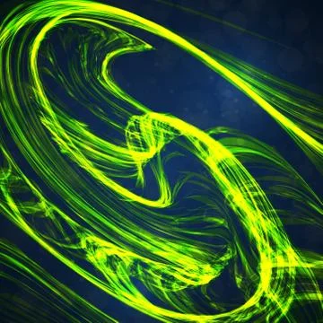 Abstract green, wave background Illustrazione stock