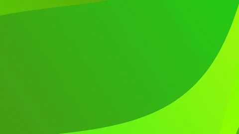 Abstract Green Wave Background with Modern Curved Shapes Illustrazione stock