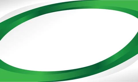 Abstract Green Wave Banner Background with Curved Modern Layout for Busines.. Stock Illustration