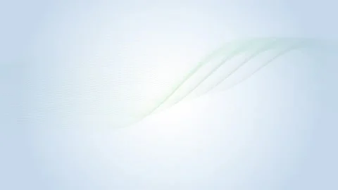 Abstract green wave motion background on soft blue backdrop for corporate p.. Stock-Footage 346453266