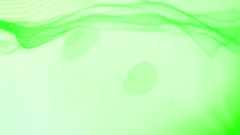Abstract Green Wave Pattern Stock Footage 289118338