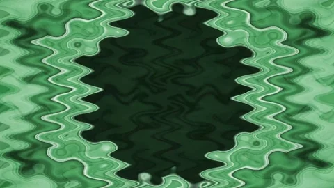 Abstract Green Wave Pattern Stock Footage 289134131