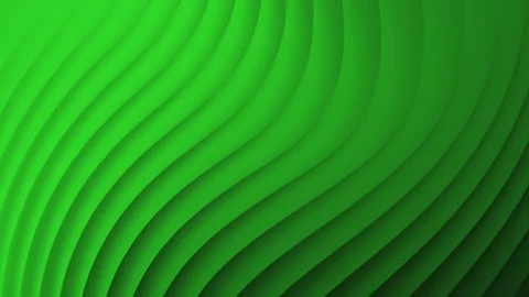 Abstract green wave pattern motion background seamless looping animation. 4K 스톡 동영상 330446216