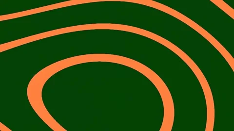 Abstract green wave pattern motion graphic background for modern video loop Stock Footage 341055608