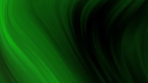 Abstract green wave patterns flowing smoothly across a dark background, cre.. Stock Footage 309347282