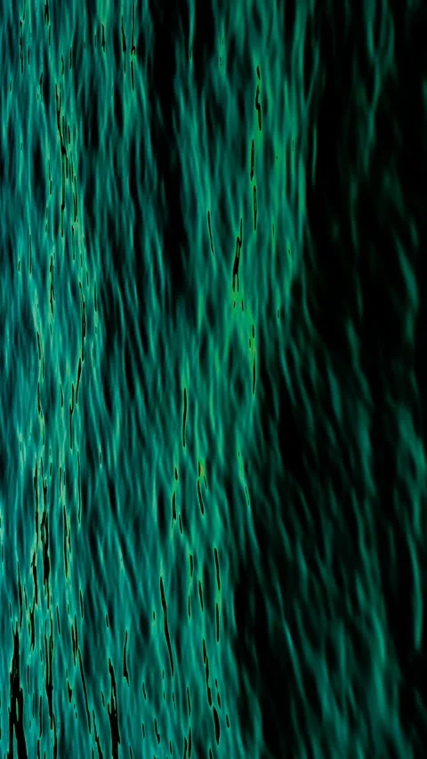Abstract Green Waves - 4K Slow Motion Dynamic Background Stock Footage 315876193