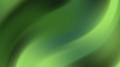 Abstract green waves creating swirling motion with dark blurry background Stock Footage 319860527