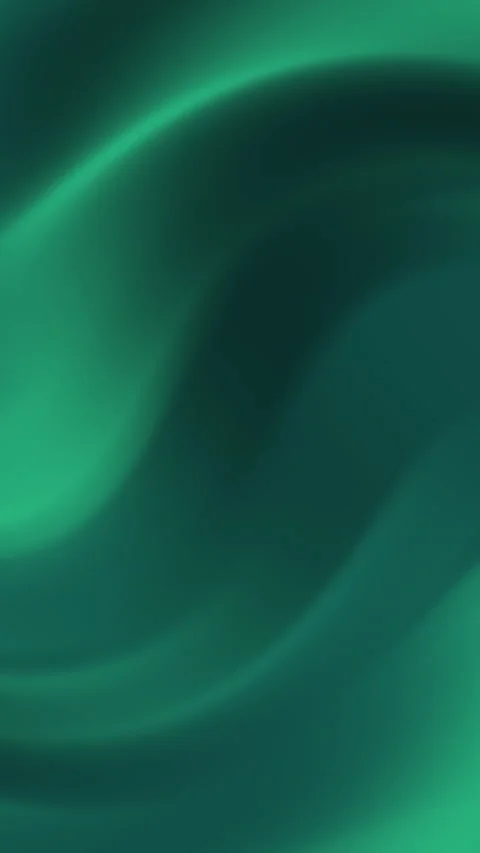 Abstract green waves flowing smoothly Vidéo 336326107
