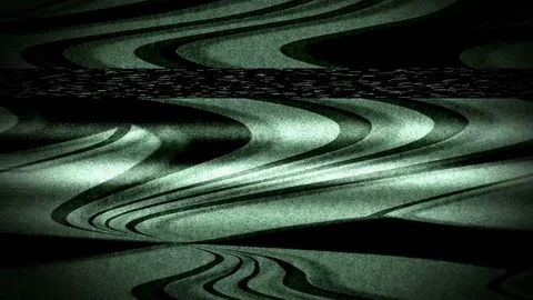 Abstract Green Waves Noise Grain Motion Background Stock Footage 72380951