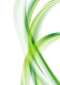 Abstract green waves. Vector design eps 10 Abstract green waves. Vector de... Foto stock