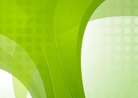 Abstract green wavy background. Vector design eps 10 Abstract green wavy b... Foto stock