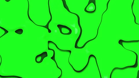 Abstract green wavy flowing smooth surface with light glares. Stock Footage 159255574