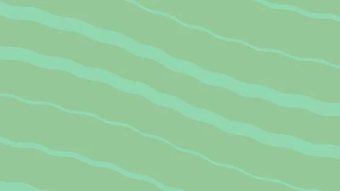 Abstract green wavy lines pattern background イラスト素材