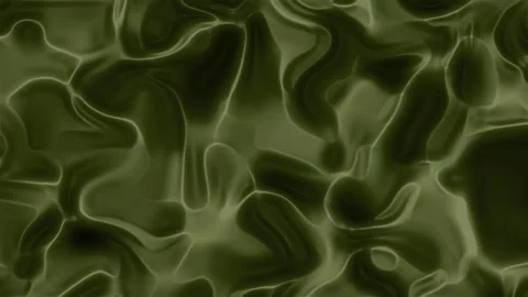 Abstract green wavy liquid surface texture suitable for backgrounds design Stock Footage 316832016
