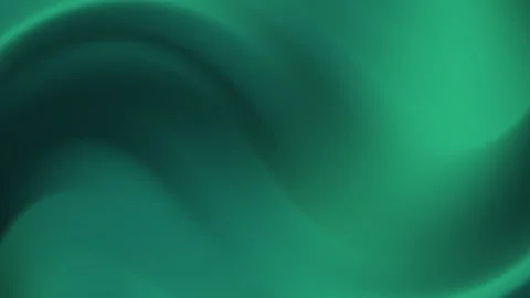 Abstract Green Wavy Patterns with Smooth Gradients Video stock 336325927