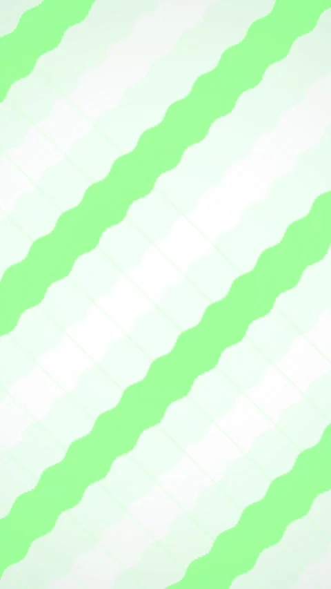Abstract Green Wavy Stripes Diagonal Background Pattern Seamless Motion Stock Footage 347695728