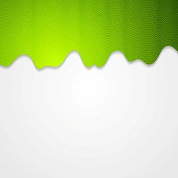Abstract green wavy vector background Abstract green wavy bright backgroun... Stock Photos
