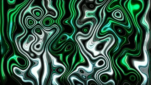 Abstract green white liquid background Stock Footage 224818317