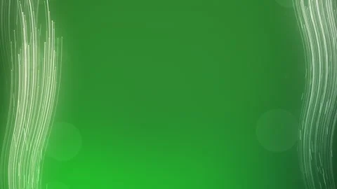 Abstract Green Widescreen Background with Slow Rising Wavy Lines 4K Loop Stock Footage 329846211