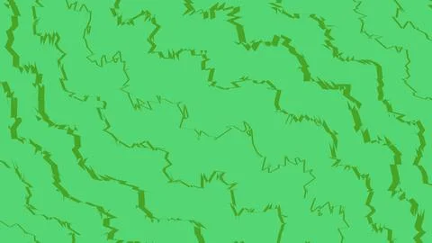 Abstract green zigzag line pattern background Stock Illustration