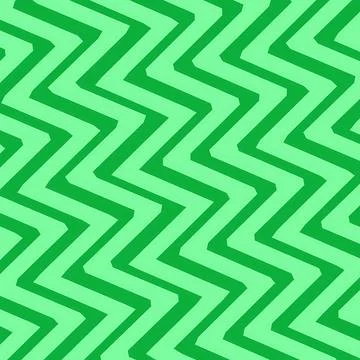 Abstract Green Zigzag Pattern Background - Vibrant Geometric Chevron Texture イラスト素材