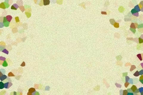 Abstract Greenery Grungy Small Elements Illustrazione stock