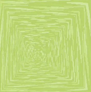 An abstract greenish background with chaotically arranged scalloped elements. 스톡 일러스트