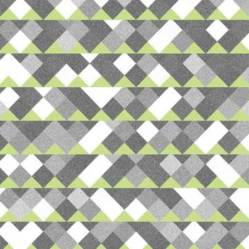Abstract greenish background with triangles and rhombuses of different shad.. Stock Illustration
