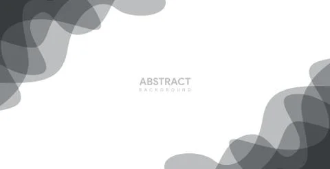 Abstract grey and white background. grey and white wallpaper vector template Stock Illustration