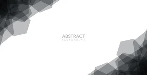 Abstract grey and white background. grey and white wallpaper vector template Stock Illustration