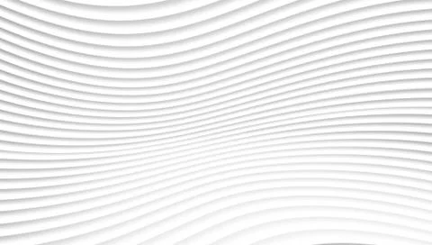 Abstract Grey And White Waves Lines Pattern Stock Illustration