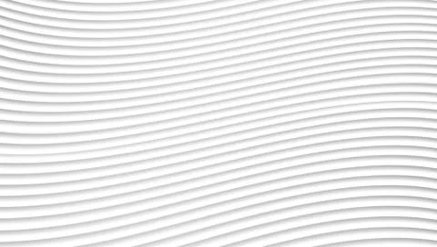 Abstract Grey And White Waves Lines Pattern Stock Illustration