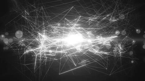 Abstract Grey Background With Rays Sparkles. Vidéo 65433124