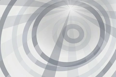 Abstract grey circular pattern with lines and shapes Stock Photos